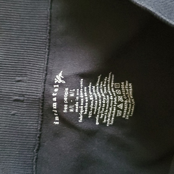 Free People Seamless Bike Shorts/Black - Picture 13 of 16